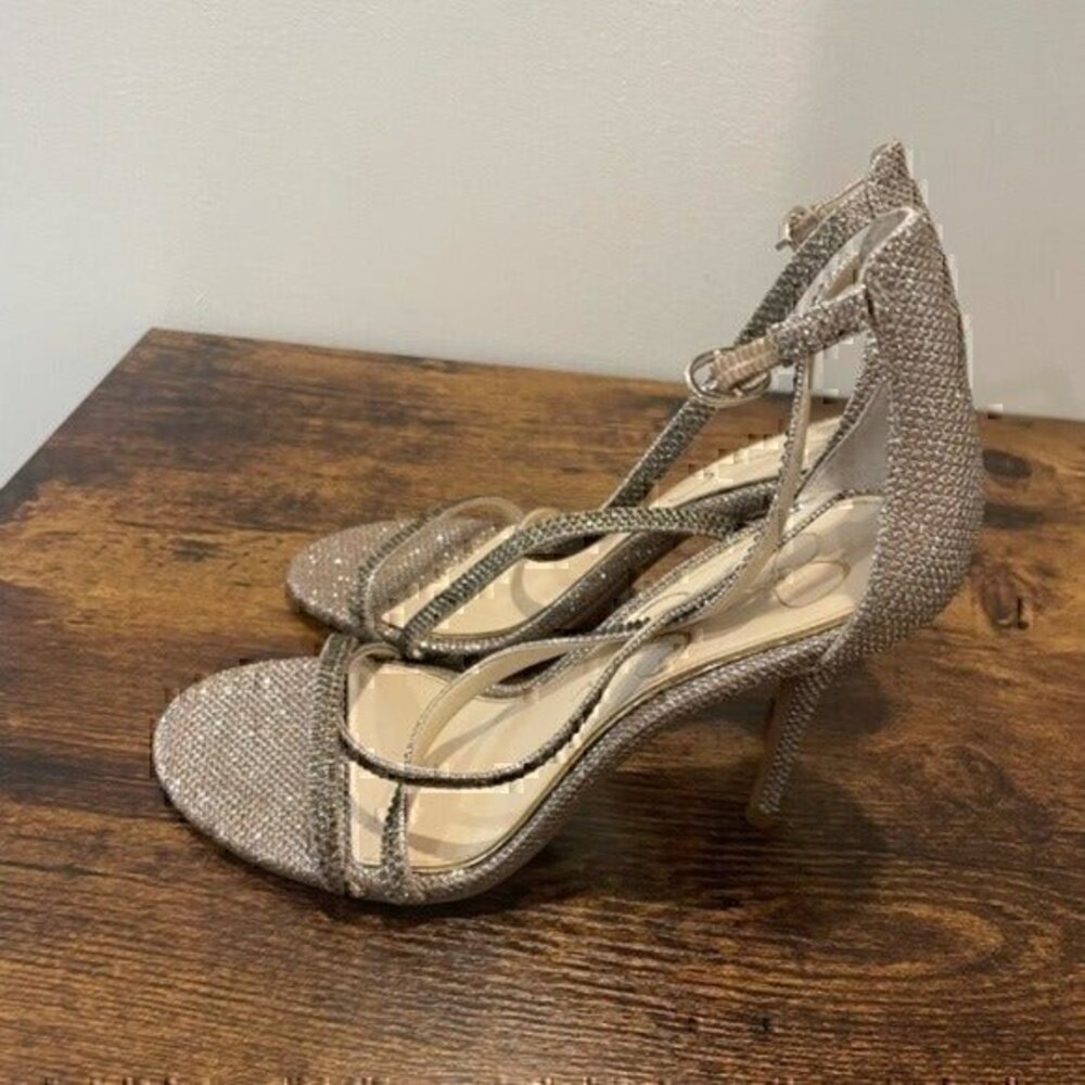 Jessica Simpson golden sandals size 6.5